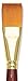 Grumbacher Goldenedge Golden Toray Stroke Watercolor Brush, Synthetic Bristles, Size 1
