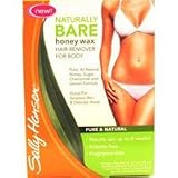 Sally Hansen Naturally Bare Honey Wax Hair Remover Kit For Body, #42208 - 1 Ea