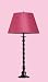 Ripple Table Lamp with Maylis Shade in Lava Bronze