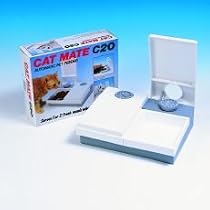 Cat Mate C20 Automatic 2 Meal Pet Feeder For Cats Kittens & Small Dogs