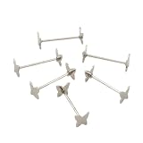 Silea - 44/4365 - Set de 6 Porte Couteau - Butterfly - Plaquage Nickel