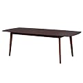Caresse Extended Wood Dining Table - Burn Beech (Large)