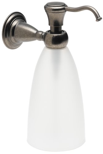 Delta 75055-PT Victorian Wall-Mounted Soap Dispenser, Pewter