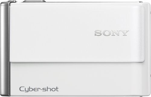 Sony Cybershot DSC-T70 8.1MP Digital Camera with 3x Optical Zoom with Super Steady Shot Image Stabilization (White)