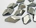 Küche & Haushalt : Schmucksteine 12x20mm (Jet-Hematite), 30 Stück