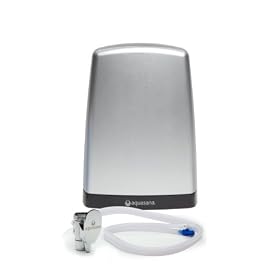 Buy Aquasana Countertop Water Filter AQ-4000P with Brushed Steel Finish and Premium Diverter by Aquasana