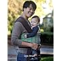 Moby Wrap Moby D 100% Silk Baby Carrier, Jade Stripe