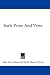 Books : Early Prose And Verse