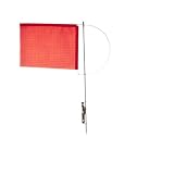 Verklicker Windanzeiger rot aus Edelstahl 130 mm