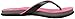 adidas Performance Women's Supercloud Plus Thong W Athletic Sandal,Black/Solar Pink/Grey,6 M US