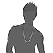 Besteel Jewelry Mens Womens Stainless Steel Wheat Necklace Chain Link 24 Inch
