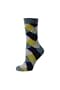 B.ella Women Halle Extra Fine Merino Wool Harlequin Crew Sock