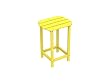 26" Recycled Earth-Friendly Venice Beach Outdoor Side Table - Sunshine Yellow