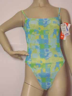 TAN THRU Badeanzug türkis 38 B