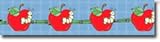 BORDER WIGGLE WORMS APPLES