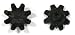 Black Widow, Large (22/kit)