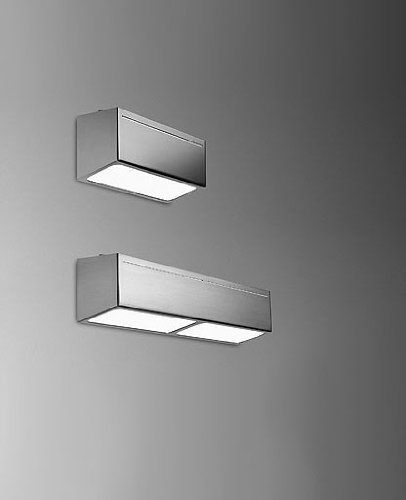 A-2301 wall sconce - small, nickel, 110 - 125V (for use in the U.S., Canada etc.)