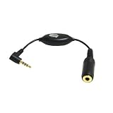 Seidio Audio/Mic Adapter - 2.5mm Male to 3.5mm Female for Blackberry 8800/8820/8830, Pearl 8100