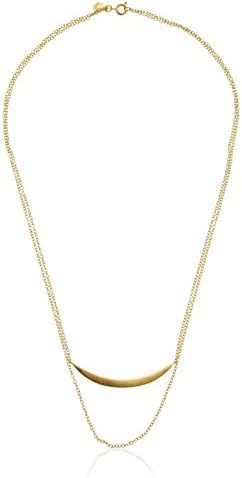 gorjana "Crescent" Layer Pendant Necklace