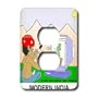 Londons Times Funny Music Cartoons - Modern India - Light Switch Covers - 2 plug outlet cover