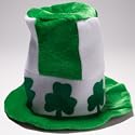 St. Patrick's Day Velvet Top Hat / Shamrock Style