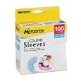 Memorex CD DVD White Paper Sleeves with Clear Window (32021961) 100 Pack