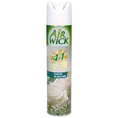 D�sodorisant d'atmosph�re AIRWICK a�rosol 300ml parfum fleurs blanches