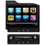 Brand New Power Acoustik Ptid-8310nrb 8.3 in Dash Monitor with Built in Bluetooth and Ipod Interface -- Largest Sngle Din Sized In-dash Screen on the Market!