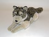 Plush Soft Toy Wolf Lying. 40cm. Reviews