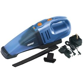 Draper 75033 55-Watt Rechargeable Cordless Vacuum Cleaner