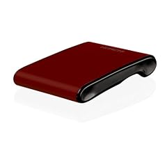 Hitachi xSerie 320GB externe Festplatte (6,35 cm (2,5 Zoll), 5400rpm, 14ms, 8MB Cache, USB 2.0) rot