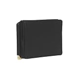 Derek Alexander Leather Bill Clip with Credit Card Slots