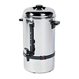 Classic Coffee Concepts 50-Cup Stainless Steel Commercial Percolator Urn