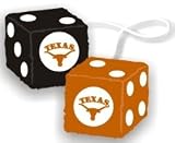 Texas Longhorns Fuzzy Dice