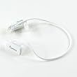 MPWH40 Wire Free Sports 4GB Waterproof MP3 Player - White