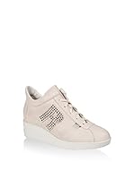 RUCO LINE Zapatillas de cuña (Rosa Claro)