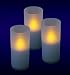 LED 3er Teelicht Set Windlicht