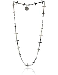 CHRISHABANA "Heavens Gate" Gunmetal Plated Brass Necklace