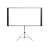 Epson Duet  80-Inch Dual Aspect Ratio Projection Screen, Portable 4:3 and 16:9 Aspect Ratio Screen (ELPSC80)
