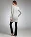 Hard Tail Long Skinny Tee - White