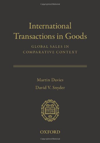 International Transactions in Goods: Global Sales in Comparative Context