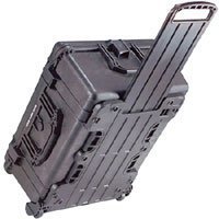 Pelican 1610 Watertight Hard Case with Dividers & Wheels - Black, #1614