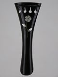 Alessandro Fine Fittings - Inlaid Flower Tailpiece for Viola in Ebony