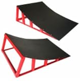 Mojo Skateboard or BMX bike Launch Ramp - Red