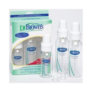 Dr Brown s Deluxe Wide Neck Bottle Starter Kit - 3 packB00008YSX6