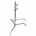 Avenger A228S 60-Inch Turtle Base Century Stand (Chrome)