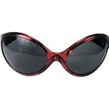 Red Costume Bug Bugg Eye Sunglasses Alien Glasses
