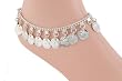 Silver Anklet with Row of Coins