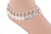 Silver Anklet with Row of Coins
