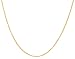 14k Yellow Gold 2mm Double Rolo Chain Necklace, 18